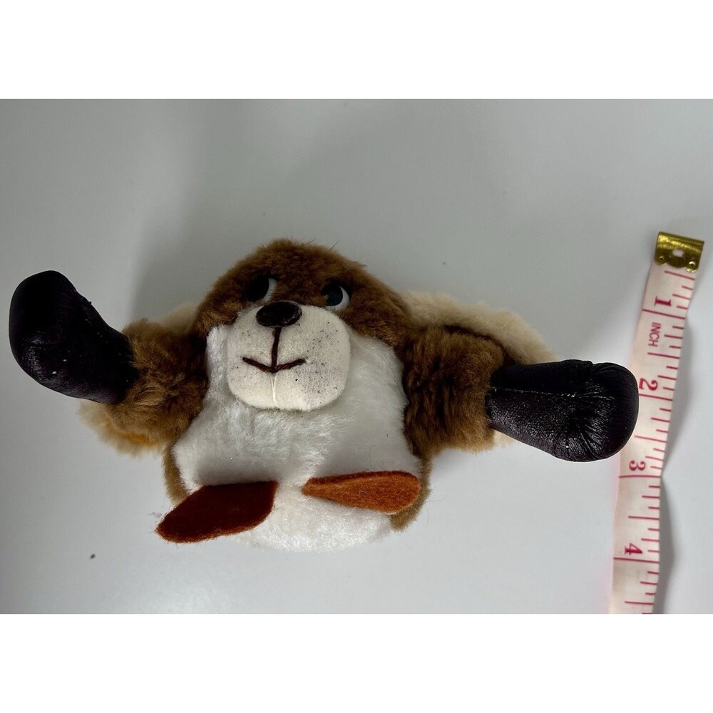 Vintage Russ Luv Pets Dog 6"‎ Plush Boxing Gloves Round - Picture 9 of 11